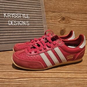 Adidas Japan Originals Sneakers Shoe Red Size 5.5 (Women’s)